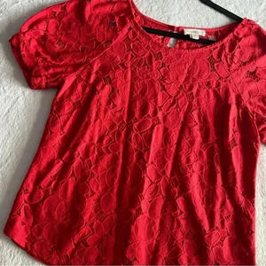 Floral Lace Embroidered Blouse​